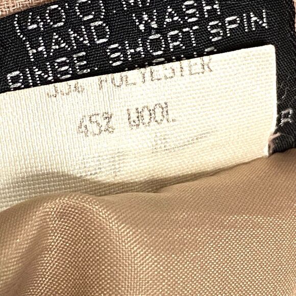 Jacques Vert Full Midi Skirt Pink Womens XS Wool Vintage Regency Classic Church - Picture 10 of 13